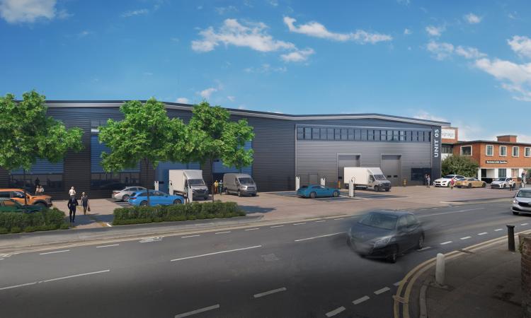 Eurazeo and Arax Properties Submit Planning for 105,000 sq ft Urban Logistics scheme in Chessington